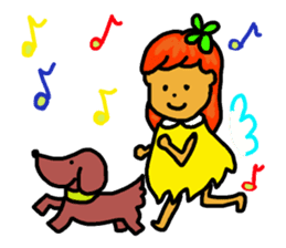 fairy of a clover yuppi. sticker #4514081