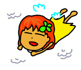 fairy of a clover  yuppi. sticker #4514083