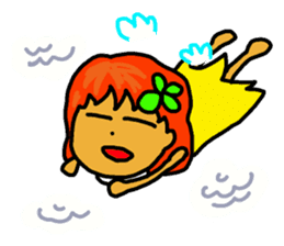 fairy of a clover yuppi. sticker #4514083