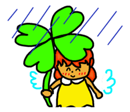 fairy of a clover yuppi. sticker #4514084