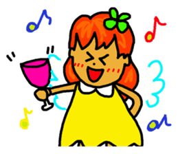 fairy of a clover yuppi. sticker #4514086