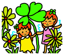 fairy of a clover yuppi. sticker #4514087