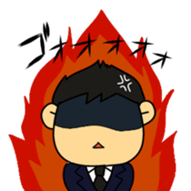 Funeral director mr.Mameo sticker #4514704