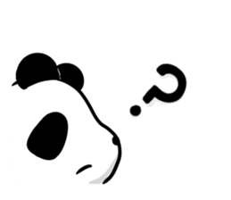 muffler giant panda sticker #4514832