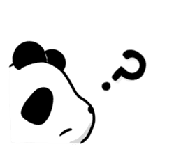 muffler giant panda sticker #4514832