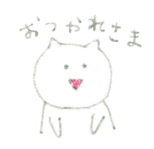 Crayon cats sticker #4514938