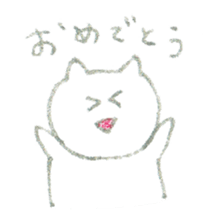 Crayon cats sticker #4514954