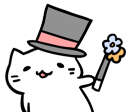 Mitchiri-Neko White 2 sticker #4515056