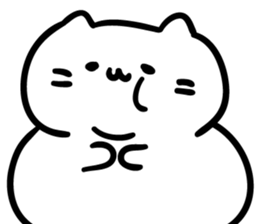 Mitchiri-Neko White 2 sticker #4515060