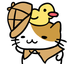 Mitchiri-Neko White 2 sticker #4515069