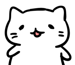 Mitchiri-Neko White 2 sticker #4515071