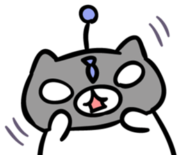 Mitchiri-Neko White 2 sticker #4515075