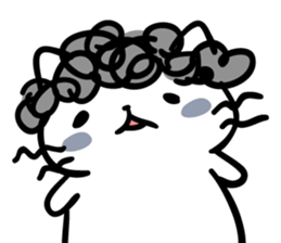 Mitchiri-Neko White 2 sticker #4515080