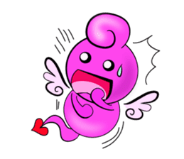 Cupid Pink sticker #4515139