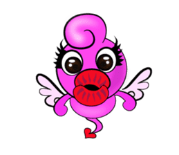 Cupid Pink sticker #4515142
