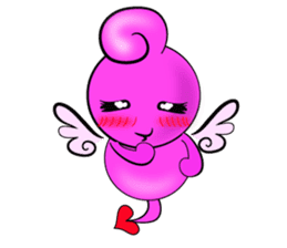 Cupid Pink sticker #4515144