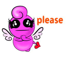 Cupid Pink sticker #4515153