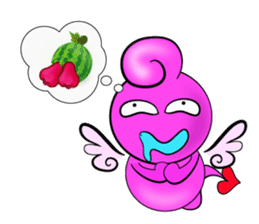 Cupid Pink sticker #4515154