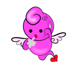 Cupid Pink sticker #4515155