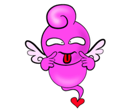 Cupid Pink sticker #4515159