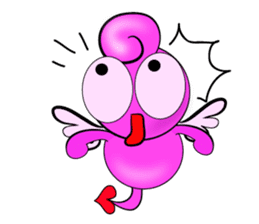 Cupid Pink sticker #4515161