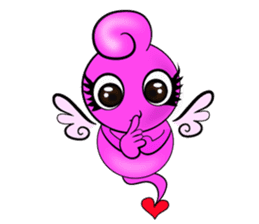 Cupid Pink sticker #4515163