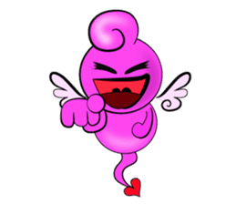 Cupid Pink sticker #4515167
