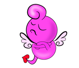 Cupid Pink sticker #4515171