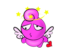 Cupid Pink sticker #4515172