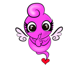 Cupid Pink sticker #4515173