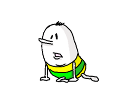 His name is Long Nose Boy. sticker #4515345