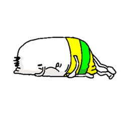 His name is Long Nose Boy. sticker #4515367