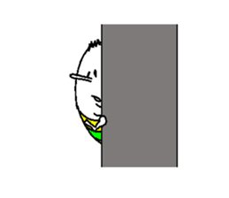 His name is Long Nose Boy. sticker #4515374