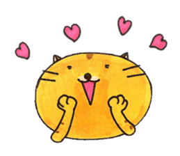 Bustling Cat sticker #4516536