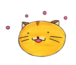 Bustling Cat sticker #4516537