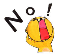 Bustling Cat sticker #4516572