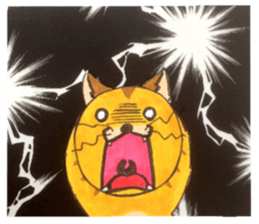 Bustling Cat sticker #4516575