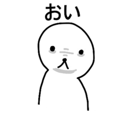 White circle of sticker sticker #4517223