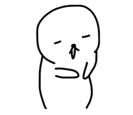 White circle of sticker sticker #4517228