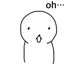 White circle of sticker sticker #4517250