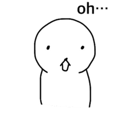 White circle of sticker sticker #4517250