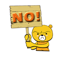 The Serious too Bear part2 sticker #4517538