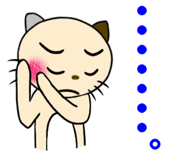 cat for men 6 sticker #4517643