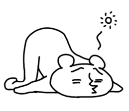 shiroi yatsu desuyo! sticker #4517830