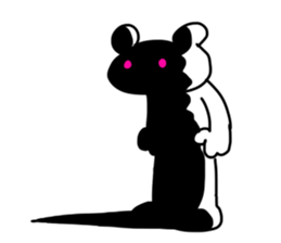 shiroi yatsu desuyo! sticker #4517840