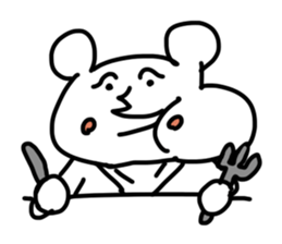 shiroi yatsu desuyo! sticker #4517845