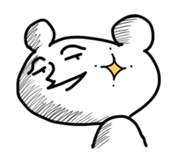 shiroi yatsu desuyo! sticker #4517848