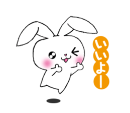 rabbit 3 which arrange to meet somebody sticker #4518217