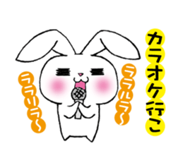 rabbit 3 which arrange to meet somebody sticker #4518221