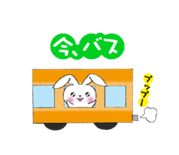 rabbit 3 which arrange to meet somebody sticker #4518234